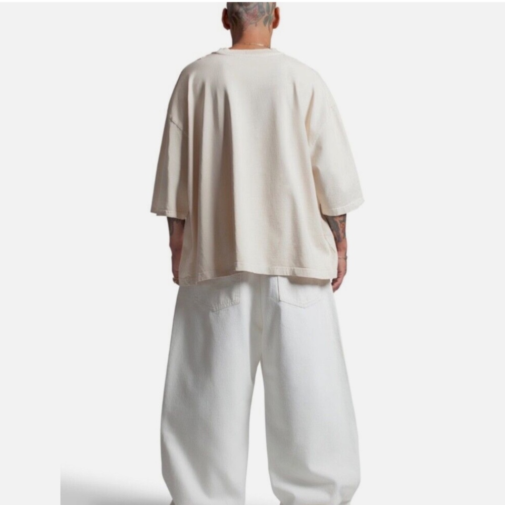 ★NWT WILLY CHAVARRIA Buffalo T-Shirt White L★ - Picture 3 of 13